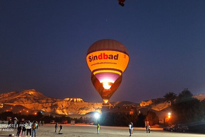 Luxury Hot Air Balloon Flight Over Luxor - Landing, folklore, and the medal presentation