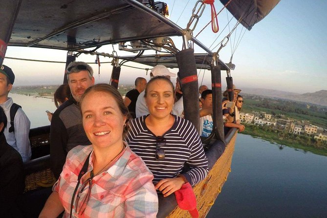 Luxury Hot Air Balloon Riding in Luxor - The Valley of the Kings from the basket