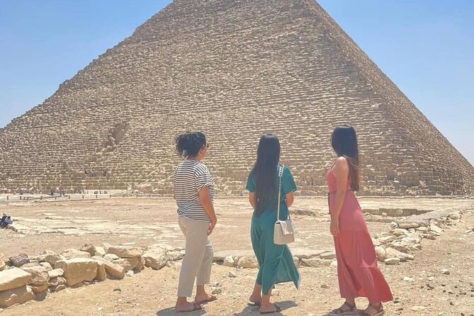 Luxury Private Tour Giza pyramids ,Sphinx ,Camel Rid and Lunch - Koshary lunch and a taste of everyday Egypt