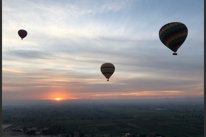 Luxury Sunrise Balloon Ride in Luxor with Hotel Pickup - Pilot Ramadan and the landing