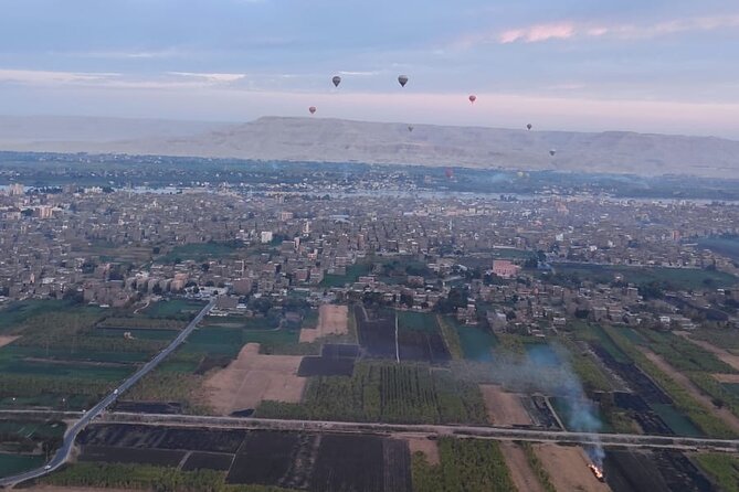Luxury Sunrise Balloon Ride in Luxor with Hotel Pickup - What happens at the launch field