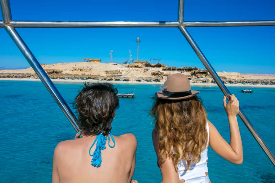 Mahmya Island: Red Sea Sailing Experience - Mahmya Beach and the quieter side of Giftun Island