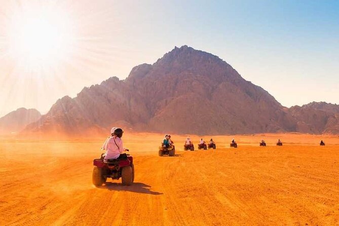Makadi Seaside and Desert: 2h Quad Bike Adventure - The safety briefing comes before the sand