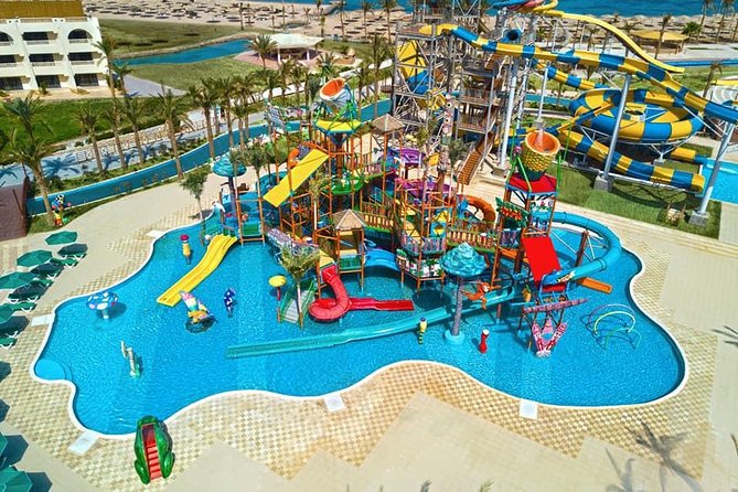Makadi Water World Aqua Park With Lunch and transport - Hurghada - Slides for adults, children, and nervous swimmers