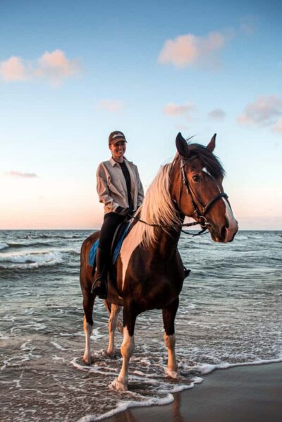 Sea and Desert Horse Riding Tour
