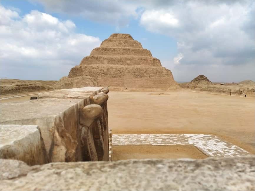 Memphis, Saqqara and Dahshur Day Tour From Cairo - Private transport on a long desert route