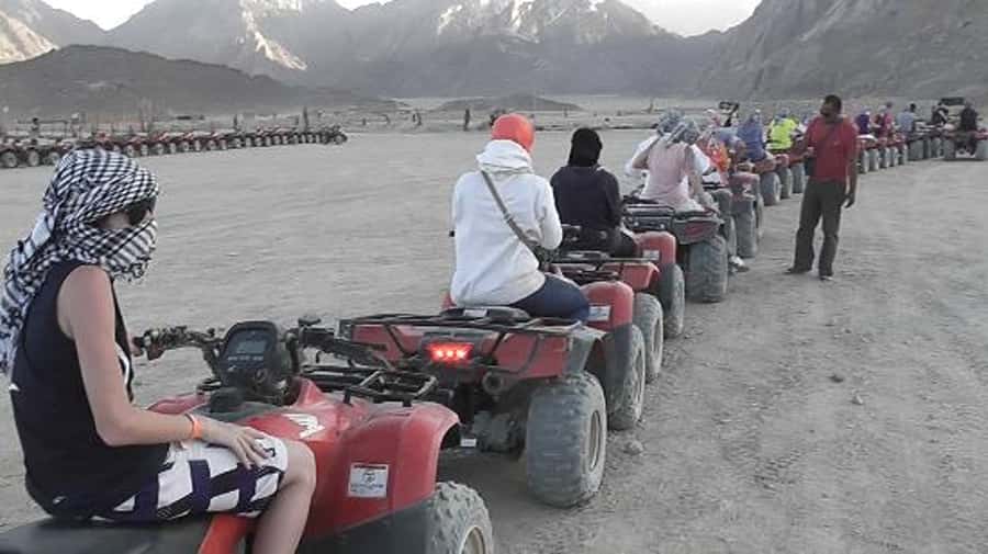 Morning Trip: Desert Safari Riding a Speed Quad Bike, Pickup - Is $27 Good Value?