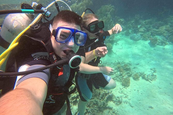 Moving Underwater 2 professional diving with lunch - The first underwater session at a coral reef