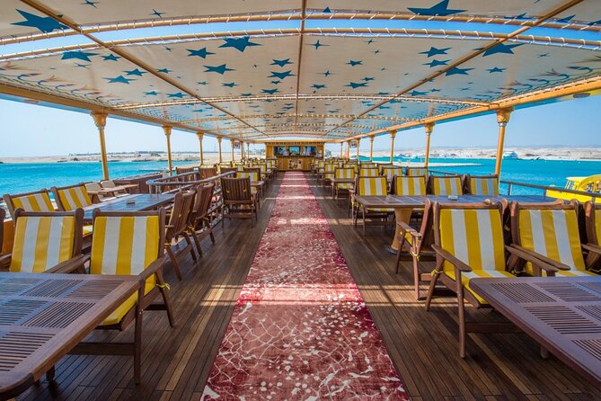 Nefertari Cruise Marsa alam with lunch/dinner & hotel pickup - The underwater observation deck