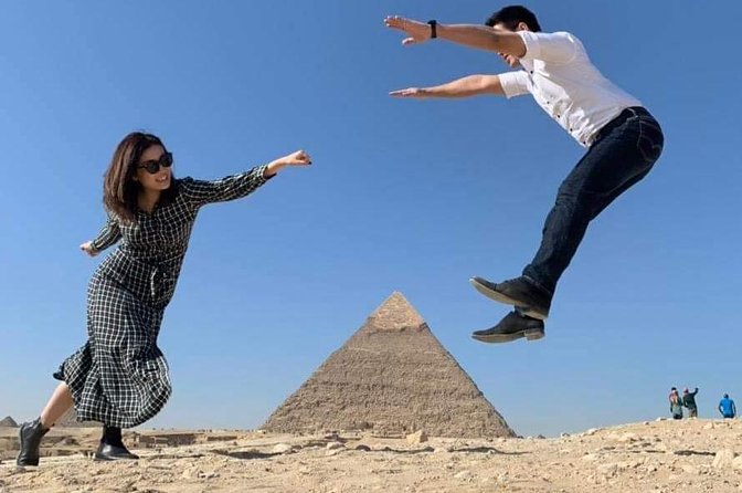 One Package Camel Ride with Giza Pyramids and Egyptian Museum Tour in Cairo - Valley Temple and the Great Sphinx