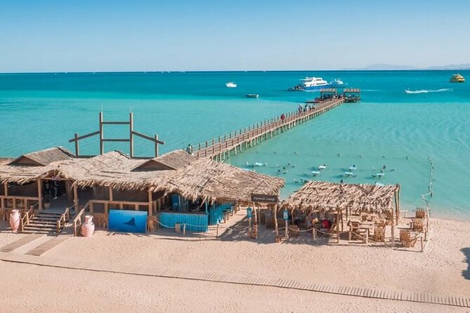 Orange Bay Adventure Snorkeling, Water Sports & Lunch - Hurghada - The boat ride and the first look at Orange Bay