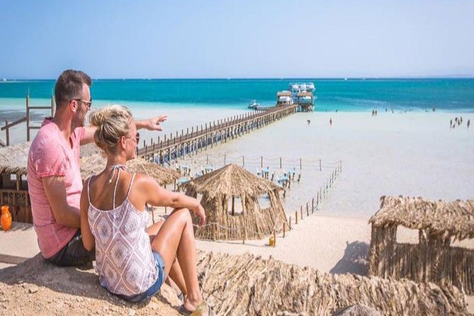 Orange bay Island and Parasailing, Snorkeling, & Water Sports, Lunch - Hurghada - Snorkeling with equipment and help