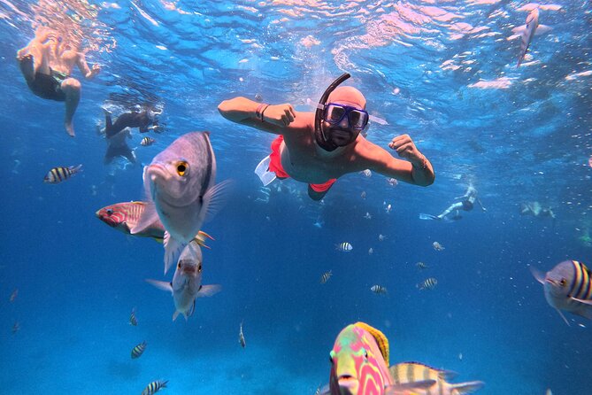 Orange Bay Island Cruise with Breakfast, Lunch and Drinks - Banana boat and sofa rides for a change of pace