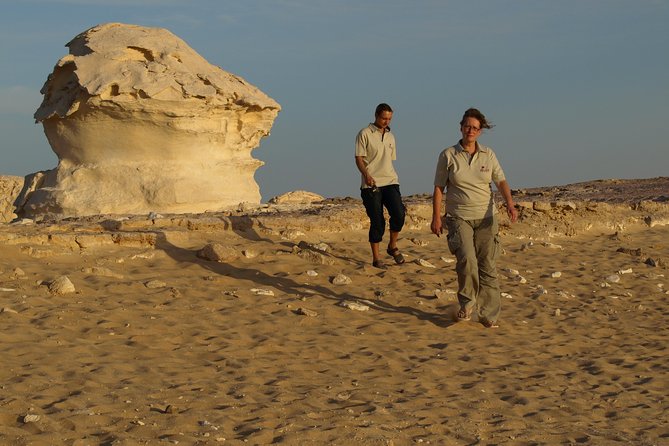 Overnight White Desert Safari Camping from Cairo - Sunset in White Desert National Park