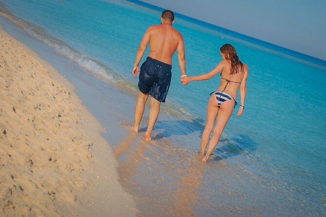 Paradise Island With Water Sports and Lunch Sea Trip, Parasailing - hurghada - Two snorkeling stops, each about 45 minutes