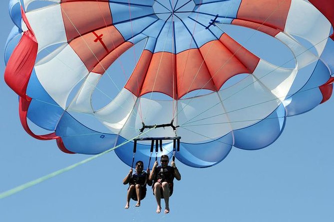 Parasailing Fly in The Sky With Transportation - Hurghada - Photos, sea dips, and the return boat ride