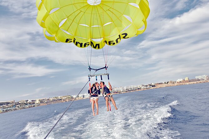 Parasailing Ride - Sharm El Sheikh, Single or Double, Private Car - From your hotel to the marina