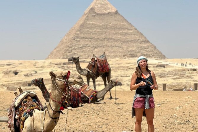Private 4 Hour Giza Pyramids Sphinx Camel Lunch Pyramid Inside - Why a private four-hour Giza tour can work well