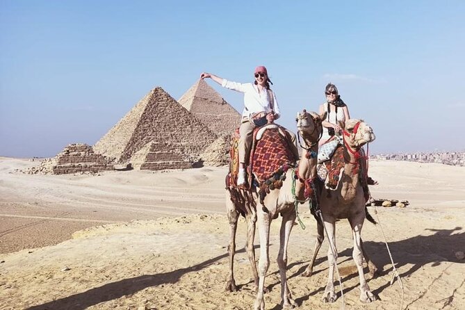 Private 4 Hour Giza Pyramids Sphinx Camel Lunch Pyramid Inside - Seeing Cheops, Chephren, and Mykerinus