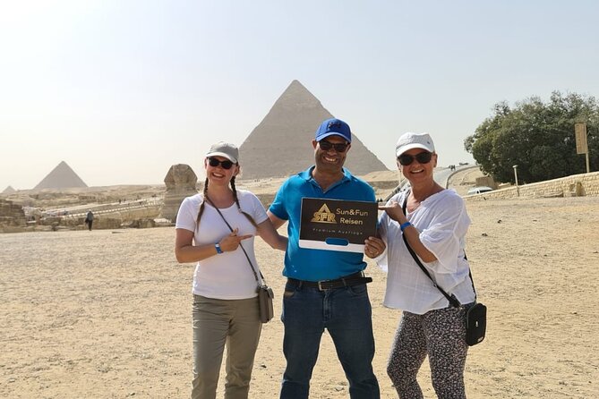Private Cairo Excursion from Hurghada Makadi Bay Soma Bay Sahl Hasheesh Elguna - Giza: two hours with the pyramids