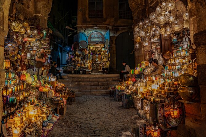 Private Cairo Highlights Tour (Pyramids, Grand Museum and Bazaar) - One hour through Khan Al-Khalili