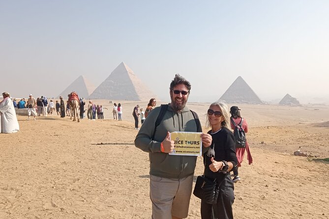 Private Day from Sharm to Cairo by plane, all entrance fees, Camel, Lunch, Guide - Lunch with the Cairo sightseeing schedule
