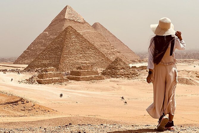 Private Day Pyramids and Grand Egyptian Museum with free camel - Starting at the Pyramids of Giza