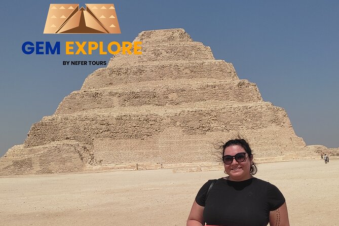 Private Day Tour Saqqara Pyramids, Memphis and Dahshur Pyramids - The Bent Pyramid and its unusual shape