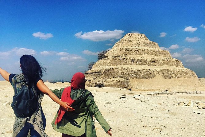 Private Day Tour to Giza Pyramids Sphinx Memphis Saqqara & Dahshur Pyramids - The Sphinx and Valley Temple