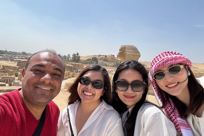Private Day Tour to Giza Pyramids & Sphinx , with Pickup - Panorama Point delivers the classic photograph