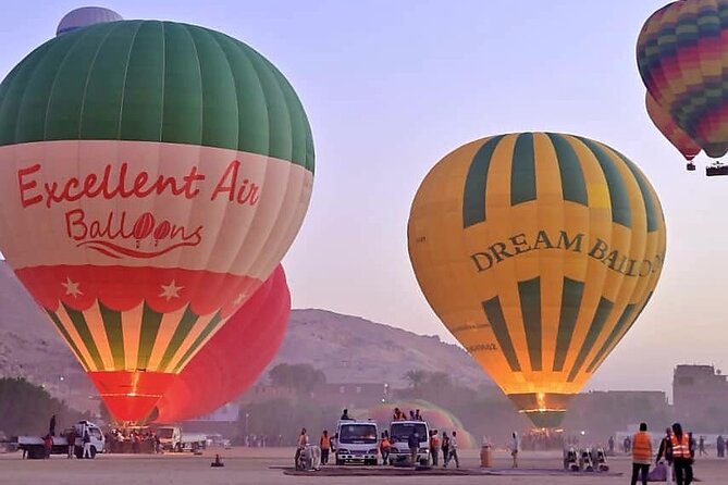 Private Day Tour to Luxor with Hot Air Balloon from Hurghada - Lunch and a felucca on the Nile