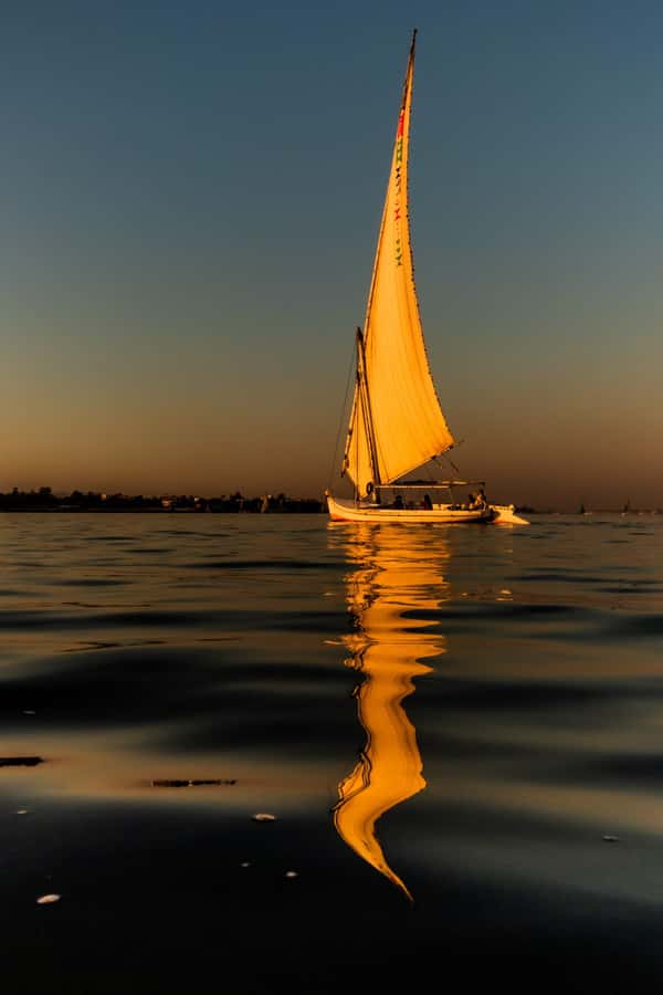 Private Felucca Ride on the Nile River - Boarding the traditional felucca on the Nile