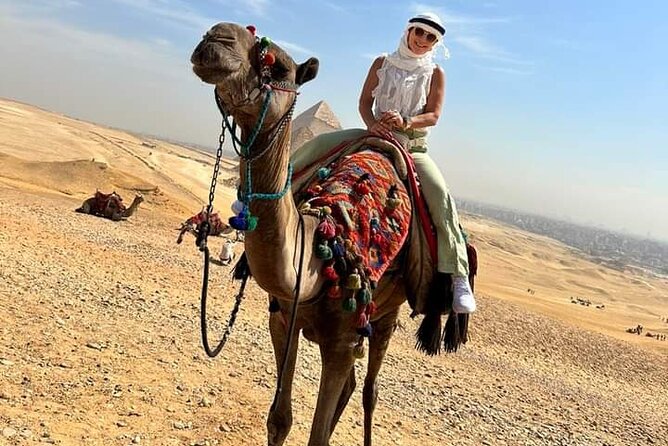 Private Full Day Tour Giza Pyramids Memphis Sakkara with Lunch - Lunch breaks up the ancient sites