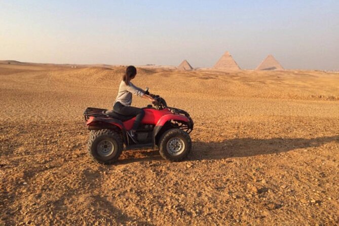 Private Full-Day Tour to Giza Pyramids,Sphinx,Memphis, and Saqqara - The ATV section needs a clear warning