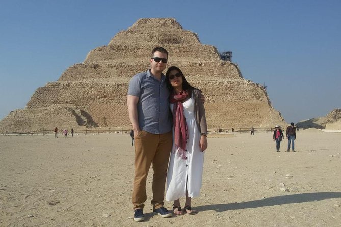 Private full day tour to Giza Pyramids, Sphinx, Sakkara and Dahshour with guided - Dahshour’s Bent and Red Pyramid area