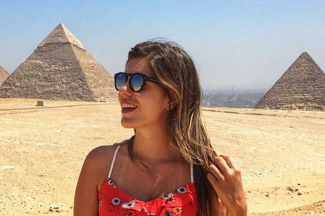 Private Giza pyramid,sphinx, Mummification temple& inside pyramid - Inside a pyramid requires careful checking