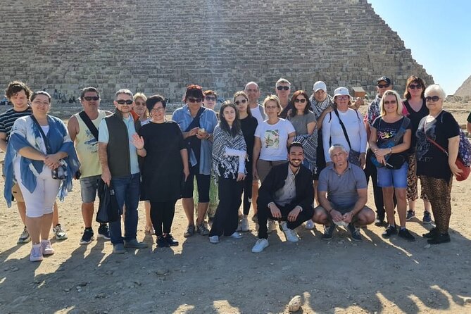 Private Giza Pyramids and Sphinx tour - The Great Sphinx and its unusual human face