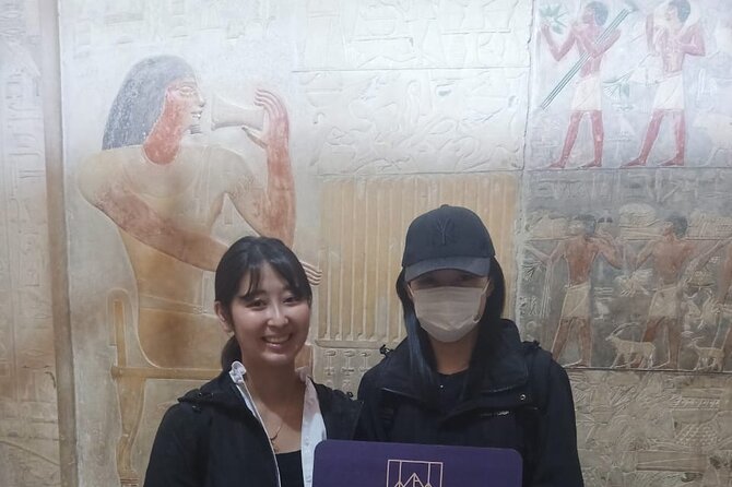 Private Giza Pyramids Memphis and Sakkara Day Tour - The guide can shape the quality of the day