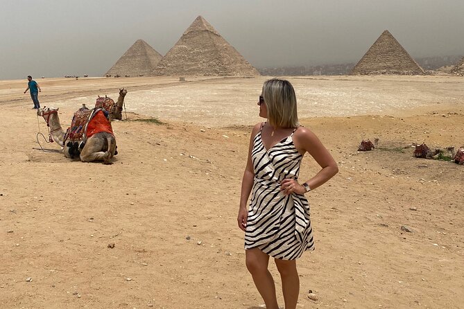 private Giza Pyramids,Sphinx and the New Grand Egyptian Museum - Khufu, the Great Pyramid