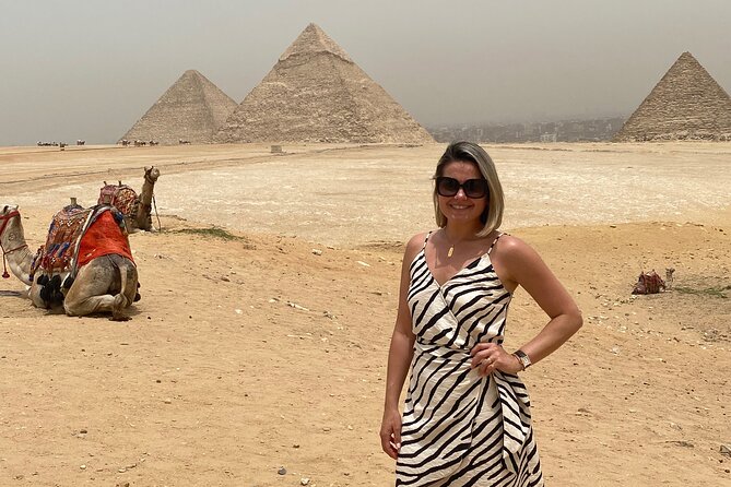 private Giza Pyramids,Sphinx and the New Grand Egyptian Museum - Lunch, shopping, and the parts to handle carefully