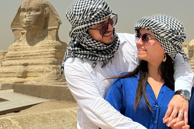 Private Giza Pyramids & Sphinx Day Tour with Lunch from Cairo - Khufu’s Great Pyramid, the largest of the three
