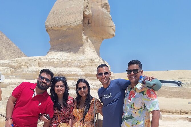 Private Giza Pyramids Sphinx Memphis Saqqara Lunch and Camel - The Sphinx and Valley Temple