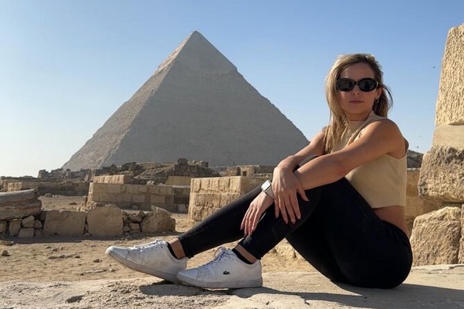 Private Guided tour to Giza Pyramids,Sphinx Camel Ride and Lunch - Private transport, Wi-Fi, and pickup details