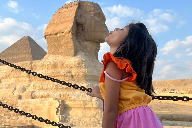 Private Half Day Giza Pyramids Tour with camel & Lunch - At Khufu’s Pyramid, the ancient wonder comes first