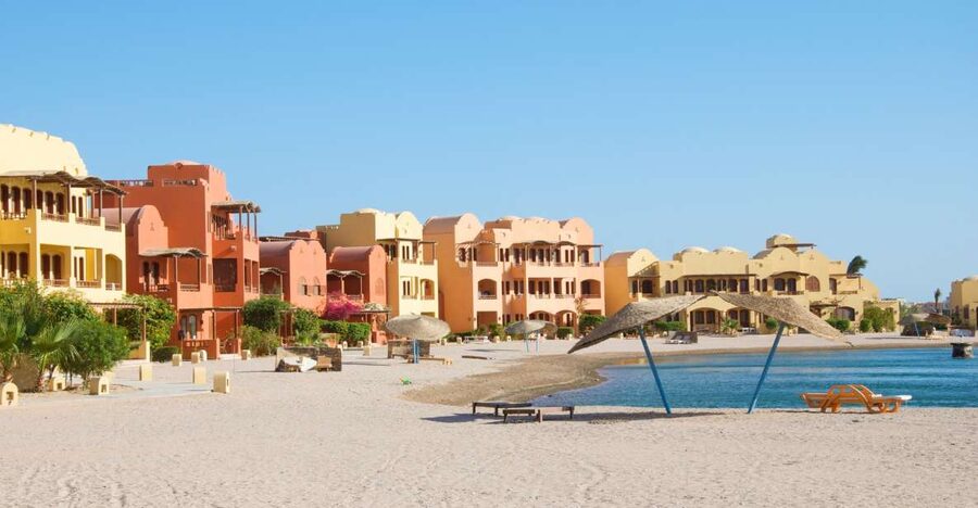 Private Half-Day Sightseeing Tour to El Gouna from Hurghada - El Gouna Tower and the view from above