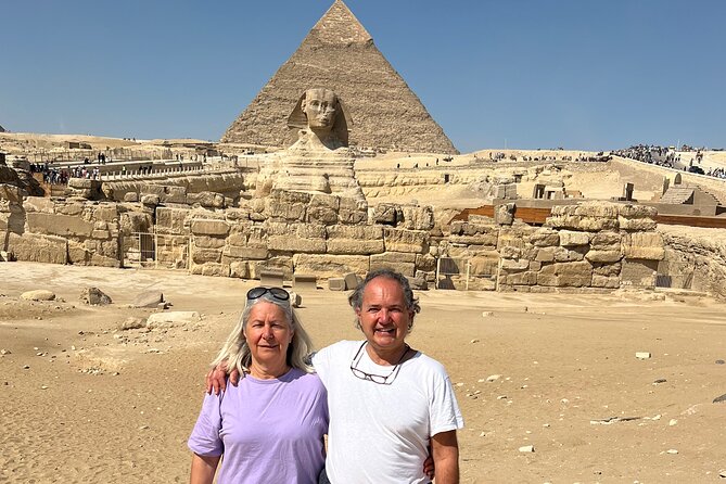 Private Half Day Tour Pyramids of Giza and Sphinx - The panoramic viewpoint and better pyramid photographs