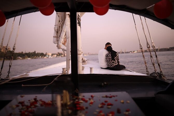 Private Romantic Dinner on the Nile - Sunset, candles, flowers, and photos