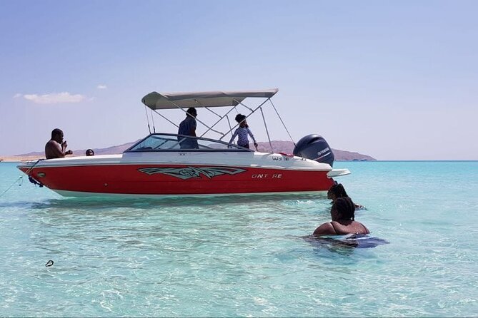 Private Speedboat 2 hours - Sharm el Sheikh - Picking between Dolphin House, Paradise Island, and Orange Bay