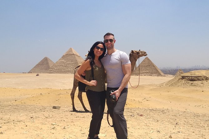 Private Tour: Discover Giza Pyramids, Sphinx & Egyptian Museum - Giza Pyramids: the morning’s great visual hit