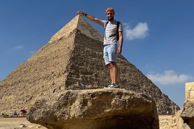 Private tour Giza Pyramids ,sphinx & camel ride all included - The panoramic stop and the best photo opportunities